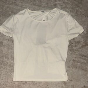 Garage Cream Short Sleeve Tee